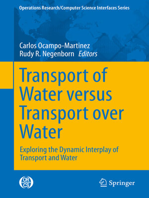 cover image of Transport of Water versus Transport over Water